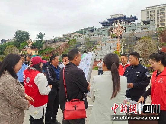 宣传现场。四川省戒毒管理局 供图