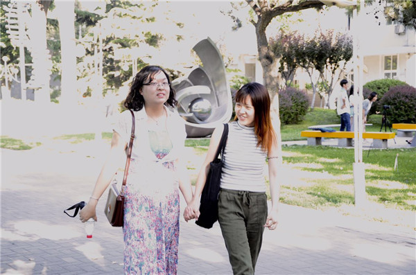 传媒大学防艾主题活动“与陌生人聊聊天”