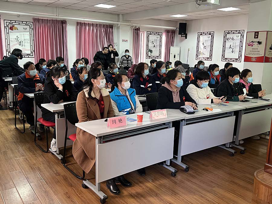 采育镇进社区宣传3